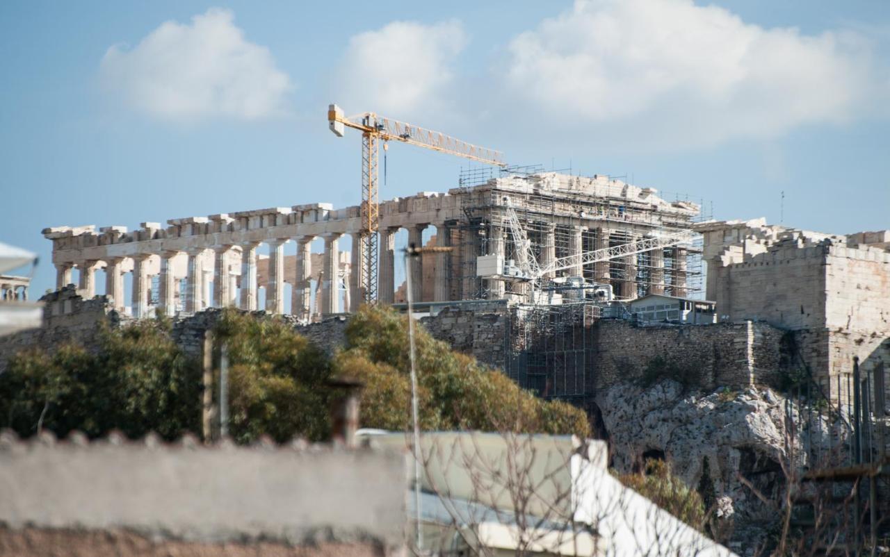 2 Bedroom Apartment At The Historical Center, View To Acropolis Athena Bagian luar foto